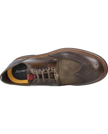 CHAUSSURES AMBITIOUS 12391C 6564AM MARRON BROGUE BICOLORES MSKCMB