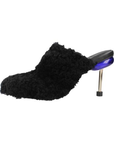 4CCCCEES OSHA BUBBLE HI ZOCCOLI NERI DA DONNA BLACK