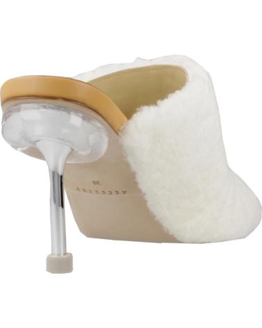 4CCCCEES OSHA BUBBLE HI - MULES À TALON BLANC IVOIRE IVORY