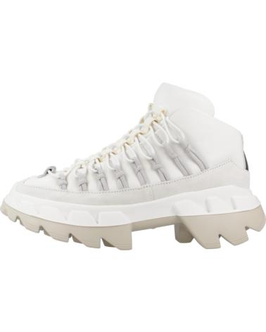 4CCCCEES ARKO TEXO - SNEAKERS CASUAL CON PLATFORM BIANCO WHITE WHITE