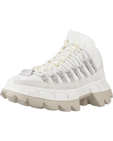 4CCCCEES ARKO TEXO - FREIZEITSCHUHE MIT PLATEAU WEISS WHITE WHITE