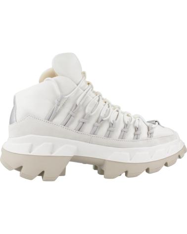 4CCCCEES ARKO TEXO - FREIZEITSCHUHE MIT PLATEAU WEISS WHITE WHITE