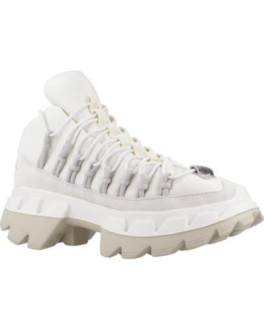 4CCCCEES ARKO TEXO - FREIZEITSCHUHE MIT PLATEAU WEISS WHITE WHITE