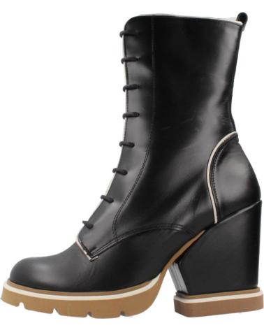 NEMONIC BOTA NEMONIC 2406N DE CORDONES CON TACÓN GEOMÉTRICO NGRHLO