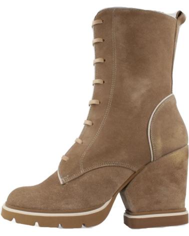 NEMONIC BOTINES NEMONIC 2406N DE CORDONES EN PIEL ARENA