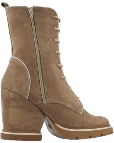 NEMONIC BOTINES NEMONIC 2406N DE CORDONES EN PIEL ARENA