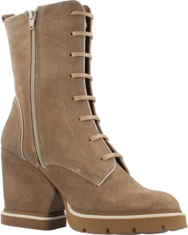 NEMONIC BOTINES NEMONIC 2406N DE CORDONES EN PIEL ARENA