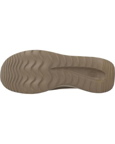 BOTTINES HEY DUDE WENDY APRES COATED TWILL IVOIRE IVORY