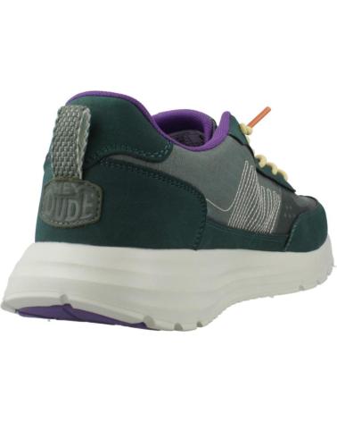 SNEAKERS HEY DUDE SIROCCO ALTA HYPE - VERDE TEAL TEAL