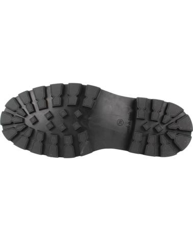 BOTTINES ALPE AGNES NOIRES AVEC CLOUS DORÉS ET BOUCLE NEGRO