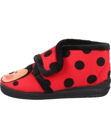 CALZADOS GALDON ZAPATILLAS DE CASA MODELO 647 MARIQUITA ROJO
