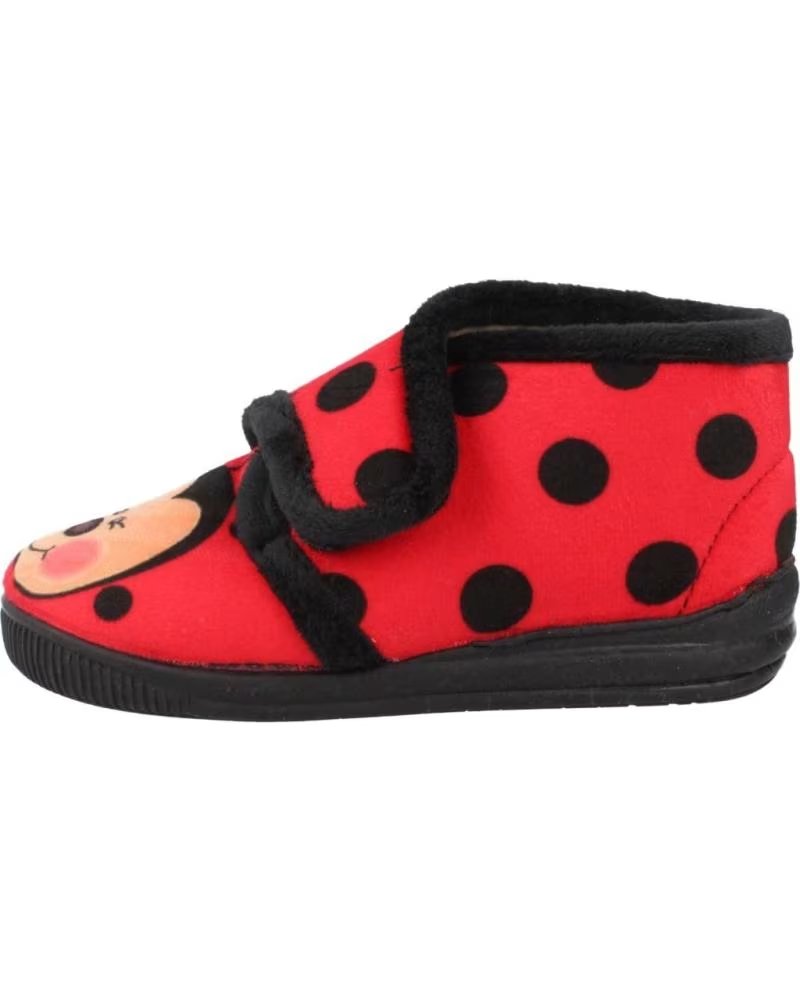 CALZADOS GALDON ZAPATILLAS DE CASA MODELO 647 MARIQUITA ROJO
