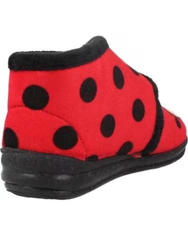 CALZADOS GALDON ZAPATILLAS DE CASA MODELO 647 MARIQUITA ROJO