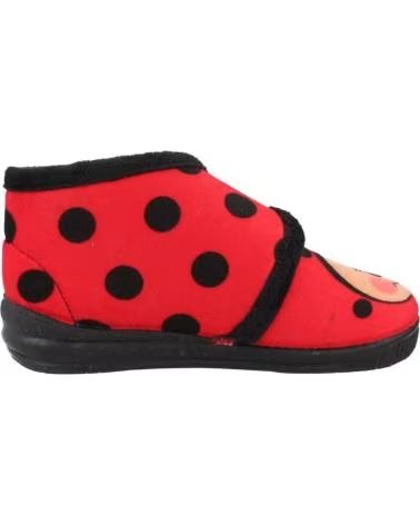CALZADOS GALDON ZAPATILLAS DE CASA MODELO 647 MARIQUITA ROJO