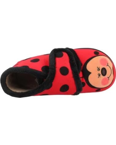 CALZADOS GALDON ZAPATILLAS DE CASA MODELO 647 MARIQUITA ROJO