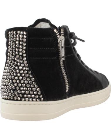 P448 ZAPATILLAS SKATEW NEGRAS CON TACHUELAS Y CREMALLERA LATERAL BLKST