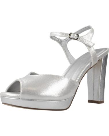 MENBUR SANDALIAS DE FIESTA PLATA MODELO 256620W09M SILVER
