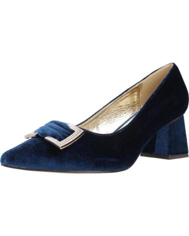 SALONES DE TERCIOPELO MENBUR MODELO 257090W05M AZUL NAVY CON HEBILLA NAVY