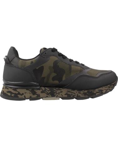 REPLAY RS680090T - BASKETS CASUAL CAMOUFLAGE NOIR/VERT HOMME CMGRN