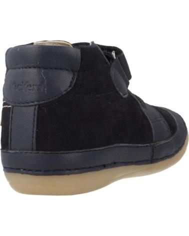 KICKERS BOTTINES SOKISTIC 103MARINE BLEU 103MARINE