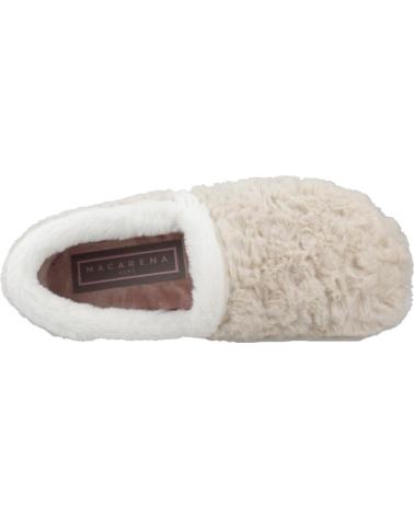 MACARENA DUCADO BEIGE HOUSE SLIPPERS BEIGE
