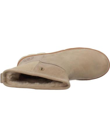 STIVALETTO PANAMA JACK LAIA B5 IN NABUK IMPERMEABILE CRUDO CON FODERA IN PELLICCIA CRUDO