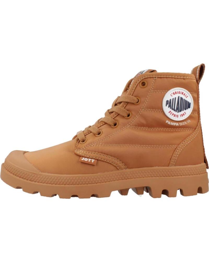 BOTINES PALLADIUM PAMPA HI DARE RHONA NARANJA COFFEE COFFEE