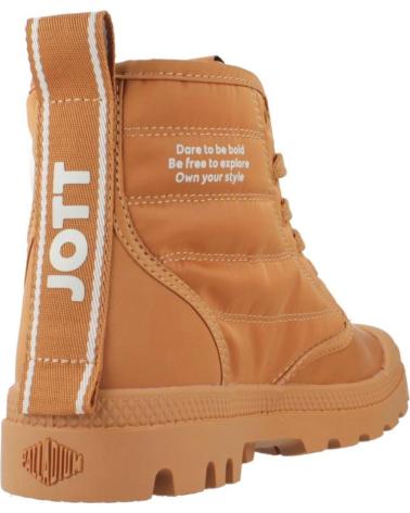 BOTINES PALLADIUM PAMPA HI DARE RHONA NARANJA COFFEE COFFEE