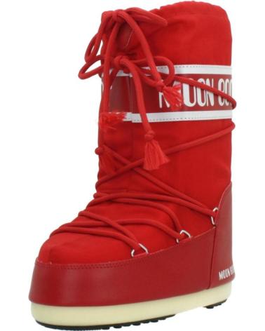 MOON BOOT MB ICON NYLON BOTAS ROJO RED