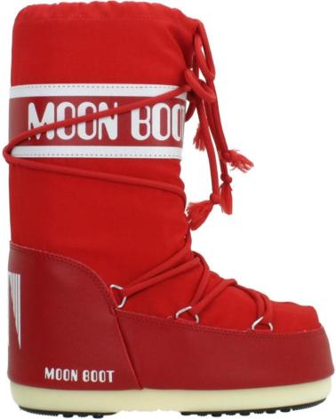 MOON BOOT MB ICON NYLON BOTAS ROJO RED