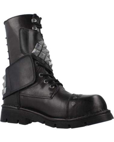 NEW ROCK STIEFEL M262 C3 SCHWARZ MIT FLAMMEN UND NIETEN NEGRFGO