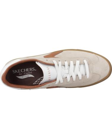 SKECHERS FIT LEGEND-RO CASUAL SNEAKERS BEIGE SDNT SDNT
