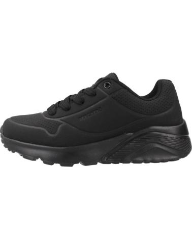 SKECHERS UNO LITE DELODOX BBK BLACK KIDS' SNEAKERS NEGRO