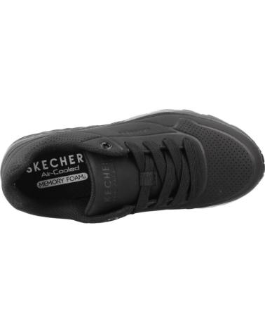 SKECHERS UNO LITE DELODOX BBK BLACK KIDS' SNEAKERS NEGRO