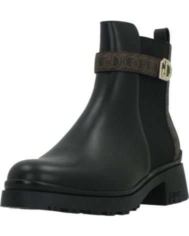 LIU JO BOTINES MODELO NEW NANCY 60 NEGRO/MARRÓN BLKBRW