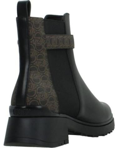 LIU JO BOTINES MODELO NEW NANCY 60 NEGRO/MARRÓN BLKBRW