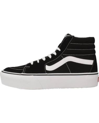 VANS OFF THE WALL ZAPATILLAS MUJER VANS MODELO SK8-HI PLATFORM 2 0 COLOR NEGRO BLACK