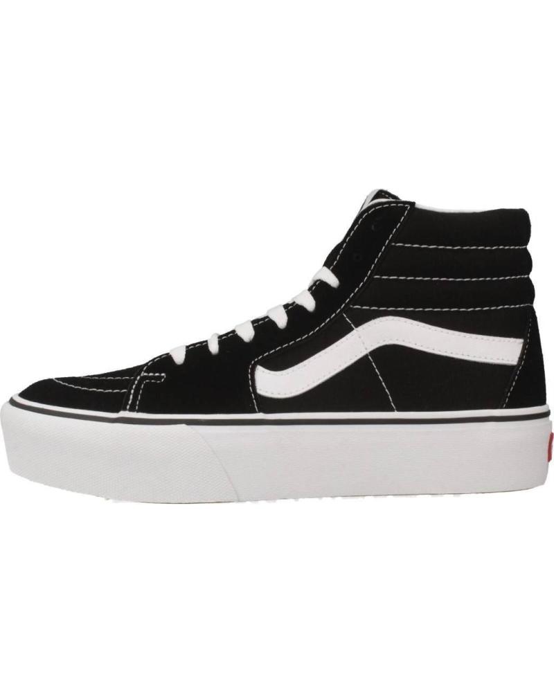 VANS OFF THE WALL ZAPATILLAS MUJER VANS MODELO SK8-HI PLATFORM 2 0 COLOR NEGRO BLACK