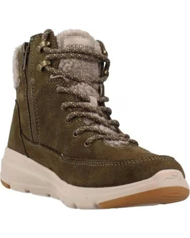 SKECHERS BOTINES GLACIAL ULTRA WOODLANDS VERDE OLIVA OLV