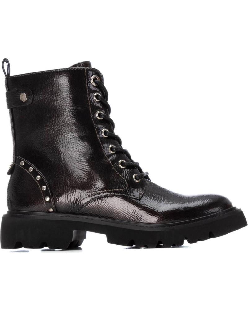 CARMELA 162549 GREY COMBAT BOOT GRIS