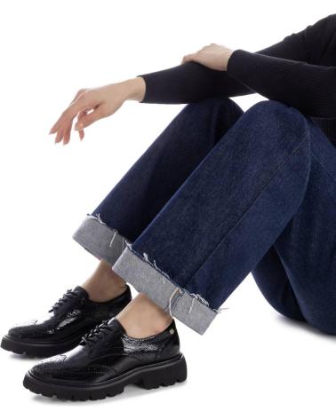 SAPATOS BLUCHER CARMELA 162550 PRETO NEGRO