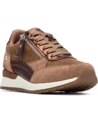 REFRESH 172959 - CAMEL FREIZEIT-SNEAKER MIT REISSVERSCHLUSS CAMEL