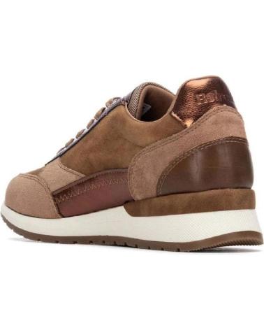 REFRESH 172959 - CAMEL FREIZEIT-SNEAKER MIT REISSVERSCHLUSS CAMEL