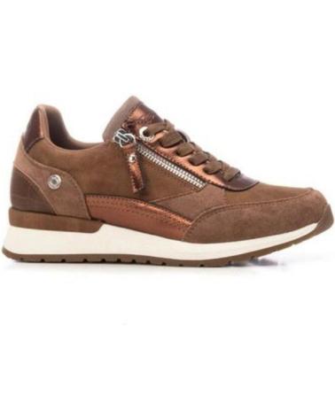 REFRESH 172959 - CAMEL FREIZEIT-SNEAKER MIT REISSVERSCHLUSS CAMEL