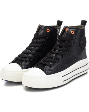 REFRESH 170934 BOTÍN SNEAKER NEGRO CON PLATAFORMA NEGRO