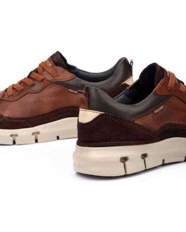 BASKETS CASUAL PIKOLINOS 4287C1 EN CUIR COULEUR CUIR POUR HOMME CUERO