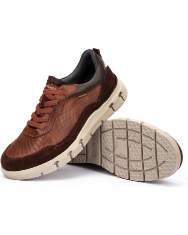 BASKETS CASUAL PIKOLINOS 4287C1 EN CUIR COULEUR CUIR POUR HOMME CUERO