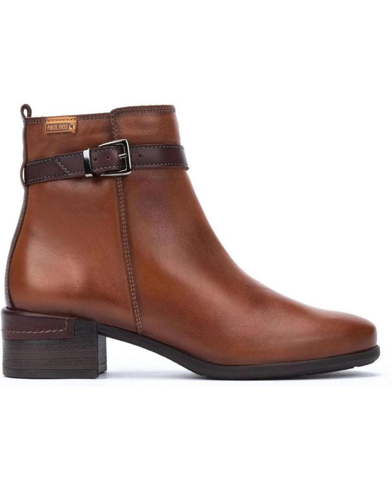 BOTINS PIKOLINOS 8622 EM PELE COR DE COURO CUERO