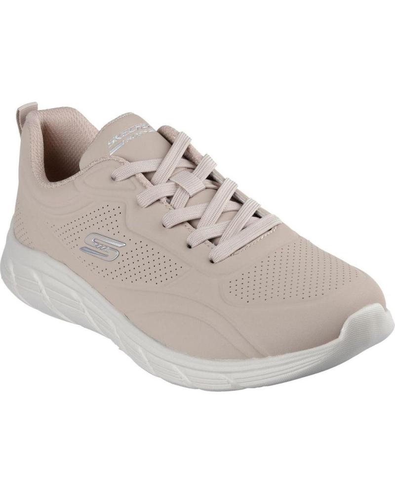 SKECHERS ZAPATILLAS CASUAL 117715 BEIGE BEIGE