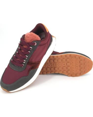 SAPATILHA GIOSEPPO GIOLEP 13832 BORDÔ VARIOS COLORES